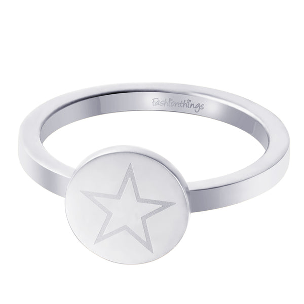 Shining Star Ring Silver