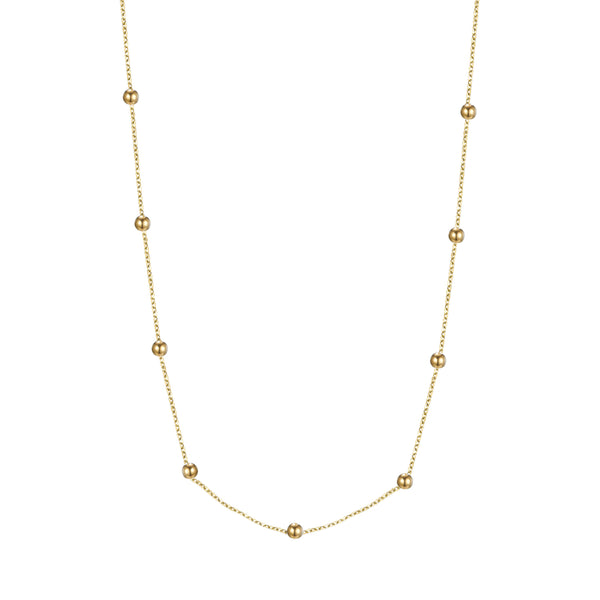 Love the Dots Necklace Gold