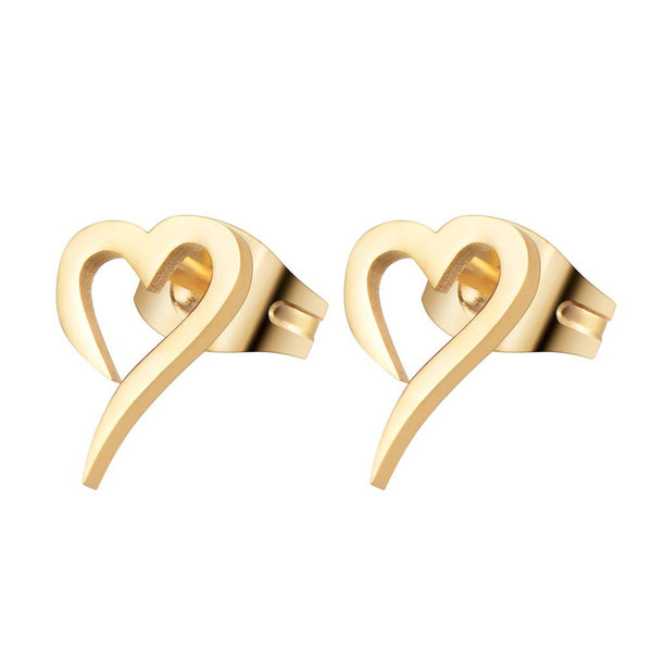 Endless Love Earrings Gold