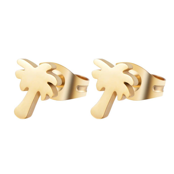 Find Me Under The Palms Earrings Gold