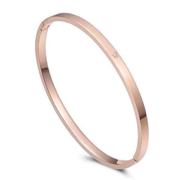 Bangle Say Yes To New Adventures Rose Gold 4mm