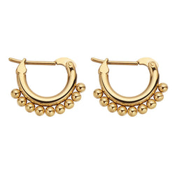 Connect The Dots Earrings Gold