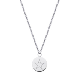 Shining Star Necklace Silver